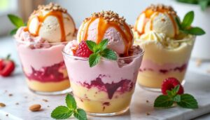 découvrez nos glaces artisanales tendances, parfaites pour réinventer vos desserts en 2025 avec des saveurs uniques et innovantes.